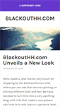 Mobile Screenshot of blackouthh.com